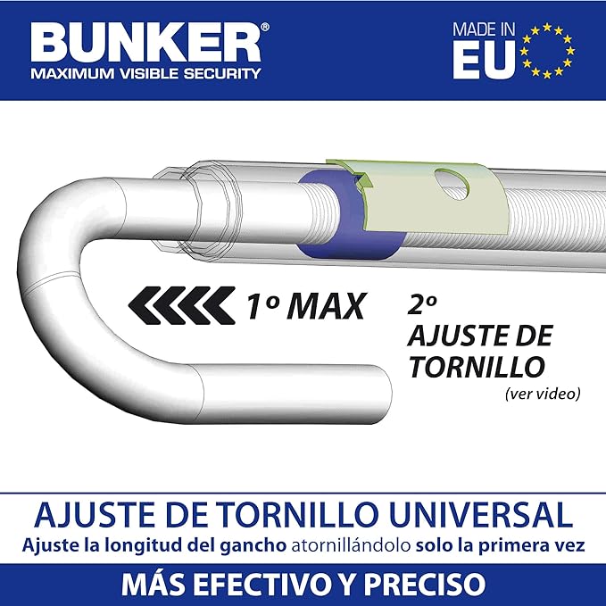 ANTIRROBO VOLANTE + PEDAL BUNKER BT29/B