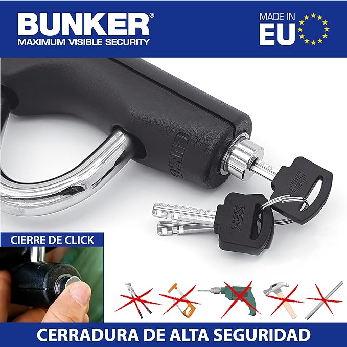 ANTIRROBO VOLANTE + PEDAL BUNKER BT29/B