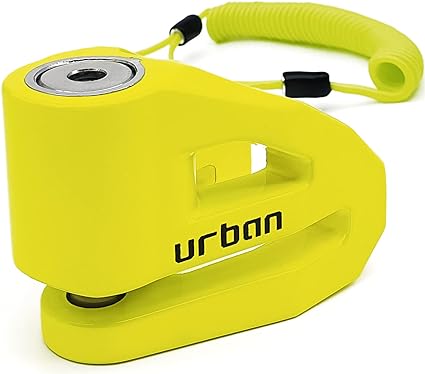 Antirrobo disco de freno de titanio para moto UR206Y