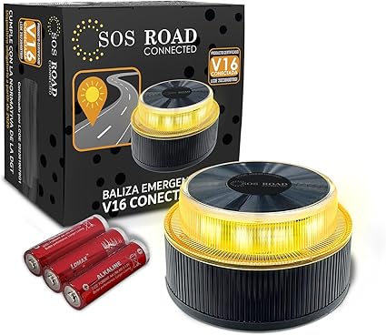 BALIZA GEOLOCALIZABLE SOS ROAD V16