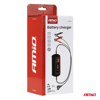 Cargador de Baterías Digital STD GEL AGM WET MAX 4A 6/12V - AMIO 04523