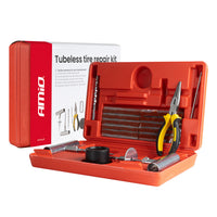 Kit Repara Pinchazos Profesional de 38 piezas - AMIO 04693