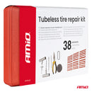 Kit Repara Pinchazos Profesional de 38 piezas - AMIO 04693
