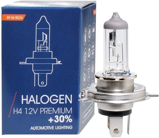 LAMPARA HALOGENA PREMIUM H4 +30% 60/55W Z104