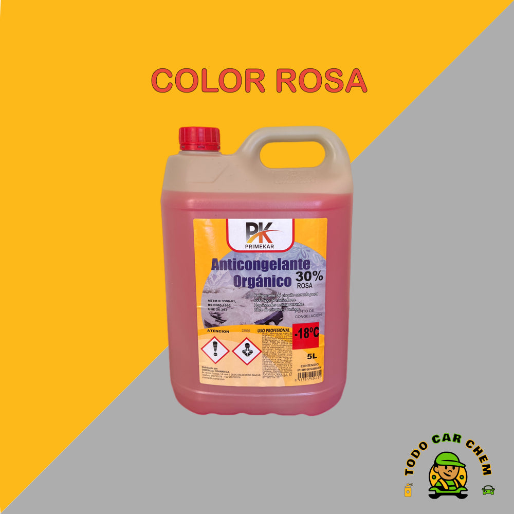 ANTICONGELANTE ORGÁNICO 30% ROSA