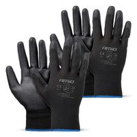 Guantes de Seguridad de PU, 4 uds, talla 9 (2 pares) - AMIO 04632