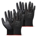 Guantes de Seguridad de PU, 4 uds, talla 8 (2 pares) - AMIO 04631