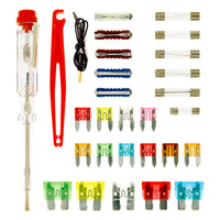 Juego de Fusibles con Comprobador y Pinza 29 pcs- AMIO 03036