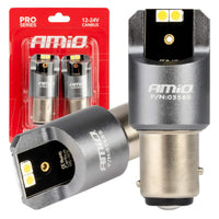 Lámparas Led P21/5W canbus BAY15d 4x3030 smd 12/24V - AMIO 03585