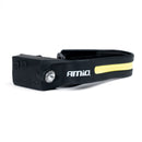 Linterna de cabeza LED XPE+COB 1200mAh - AMIO 03241