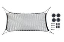 Malla de aseguramiento equipaje con ganchos 100x40 cm - AMIO 02149