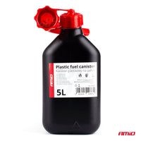 Bidón de Plástico para Combustible de 5 litros negro - AMIO 02887