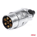 Enchufe para Remolque 7 pines Macho de Aluminio - AMIO 03218