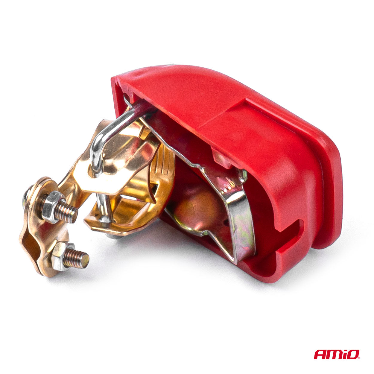 Juego de Terminales Rápidos para Baterías 12V max.30A (2 uds) - AMIO 03020