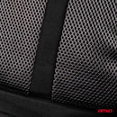 Juego de Fundas de Asiento Universales 5 plazas Negro/Gris - AMIO 04612