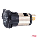Toma de Corriente Adicional con tapa 250 W 12/24 V - AMIO 04434