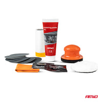 Kit para Pulido de Faros a mano - AMIO 04793