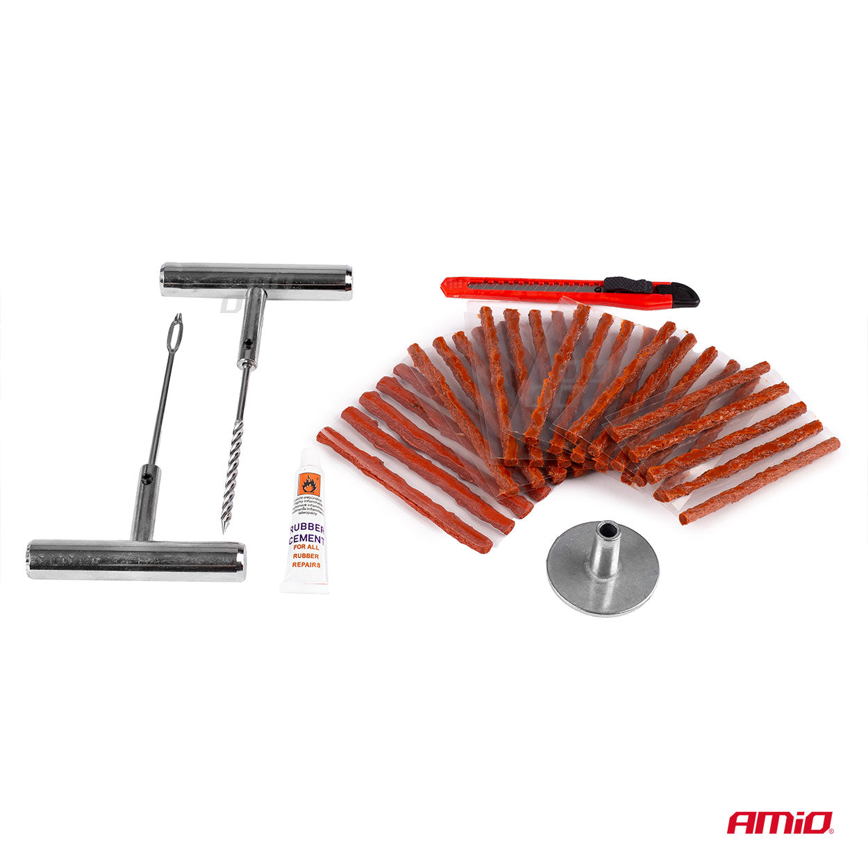 Kit Repara Pinchazos, 36 piezas - AMIO 02829