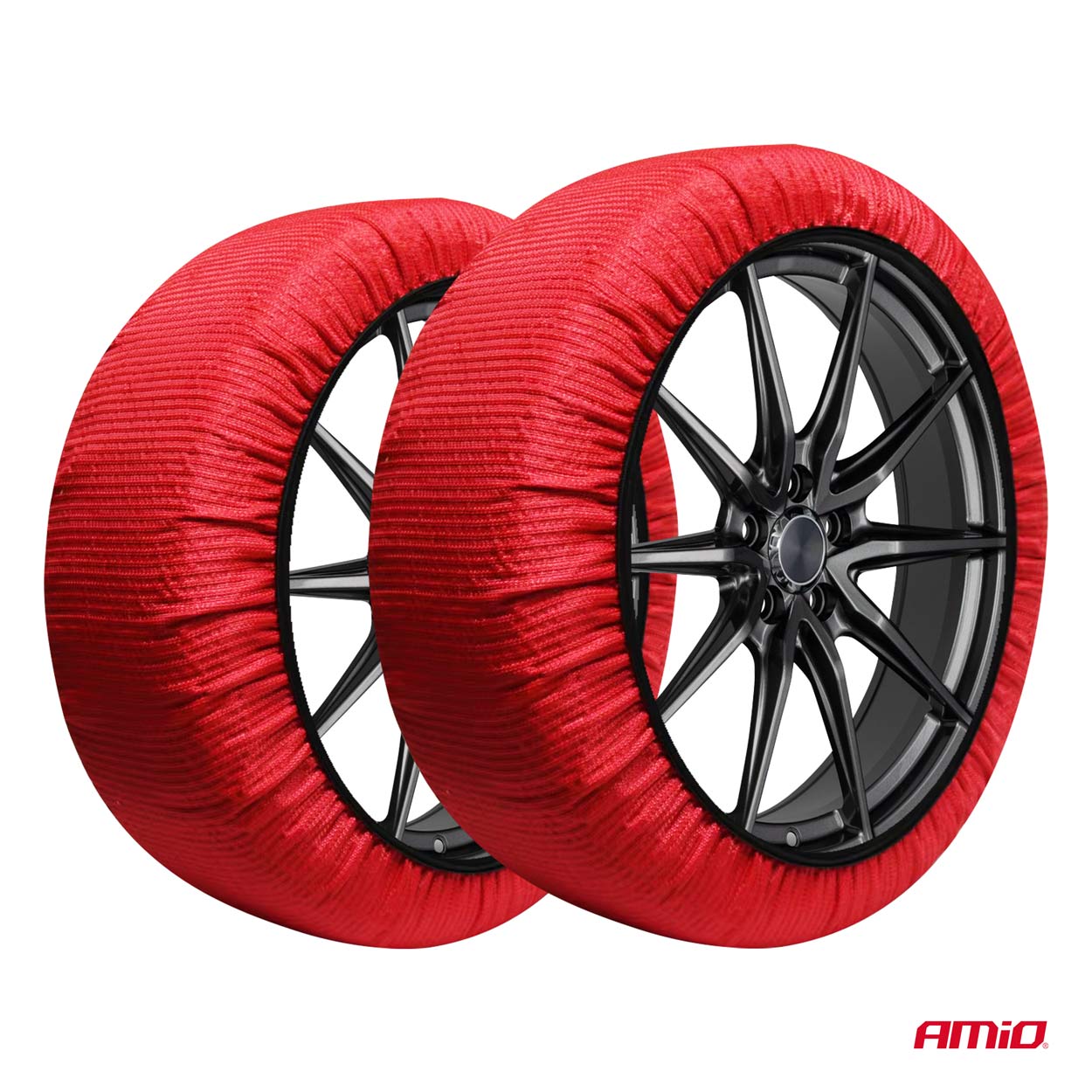 Cadenas de Nieve Textiles 3D Talla XS EN16662-1, 2 uds - AMIO 04506