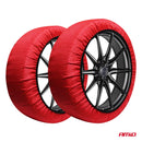 Cadenas de Nieve Textiles 3D Talla XS EN16662-1, 2 uds - AMIO 04506