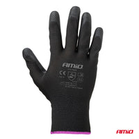 Guantes de Seguridad de PU, 4 uds, talla 11 (2 pares) - AMIO 04634