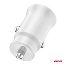 Cargador de coche 2x USB-A 2.1A 12/24V - AMiO 03872