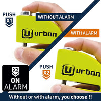 ANTIRROBO URBAN MOTO CON ALARMA DIAMETRO 6 ARTAGO UR906X