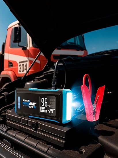 Arrancador de batería MiniBatt proRS 24.000 mAh PD100W para Motores Gasolina y diésel hasta 8.000 CC <