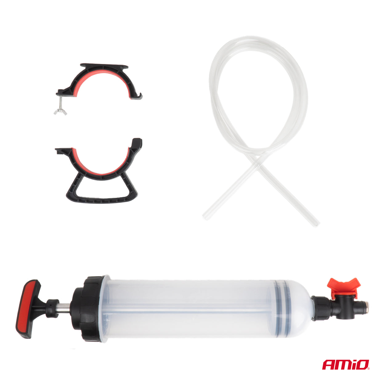 Jeringa de Aspiración de Fluídos con manguera 1500ml - AMIO 04278