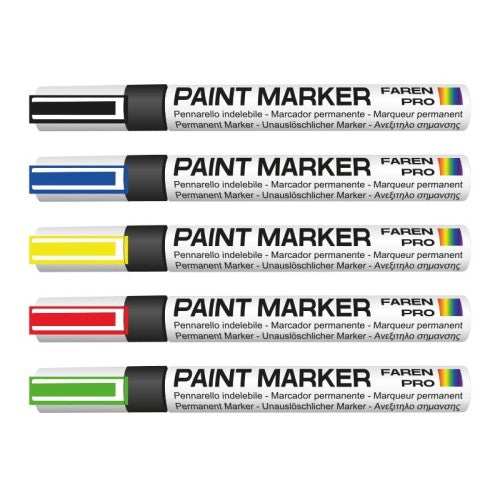 FAREN 861ARG - ROTULADOR PAINT MARKER PLATA 7GR