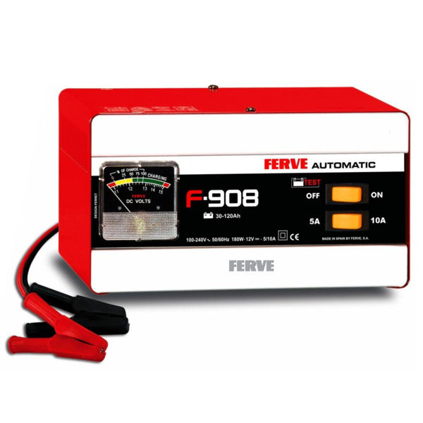 CARGADOR DE BATERIAS AUTOMÁTICO FERVE F-908