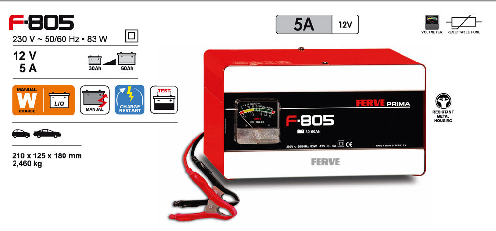 Cargador FERVE F-805