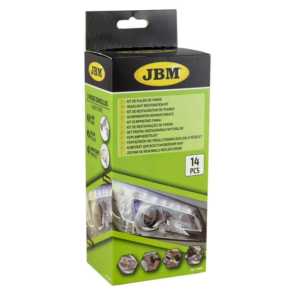 KIT DE PULIDO DE FAROS - JBM 53626