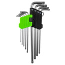 SET DE 9 LLAVES TORX (EXTRALARGAS) JBMM 53737