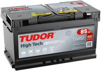 BATERIA TUDOR HIGH-TECH TA852 85AH 800AMP (315x175x190) TA852