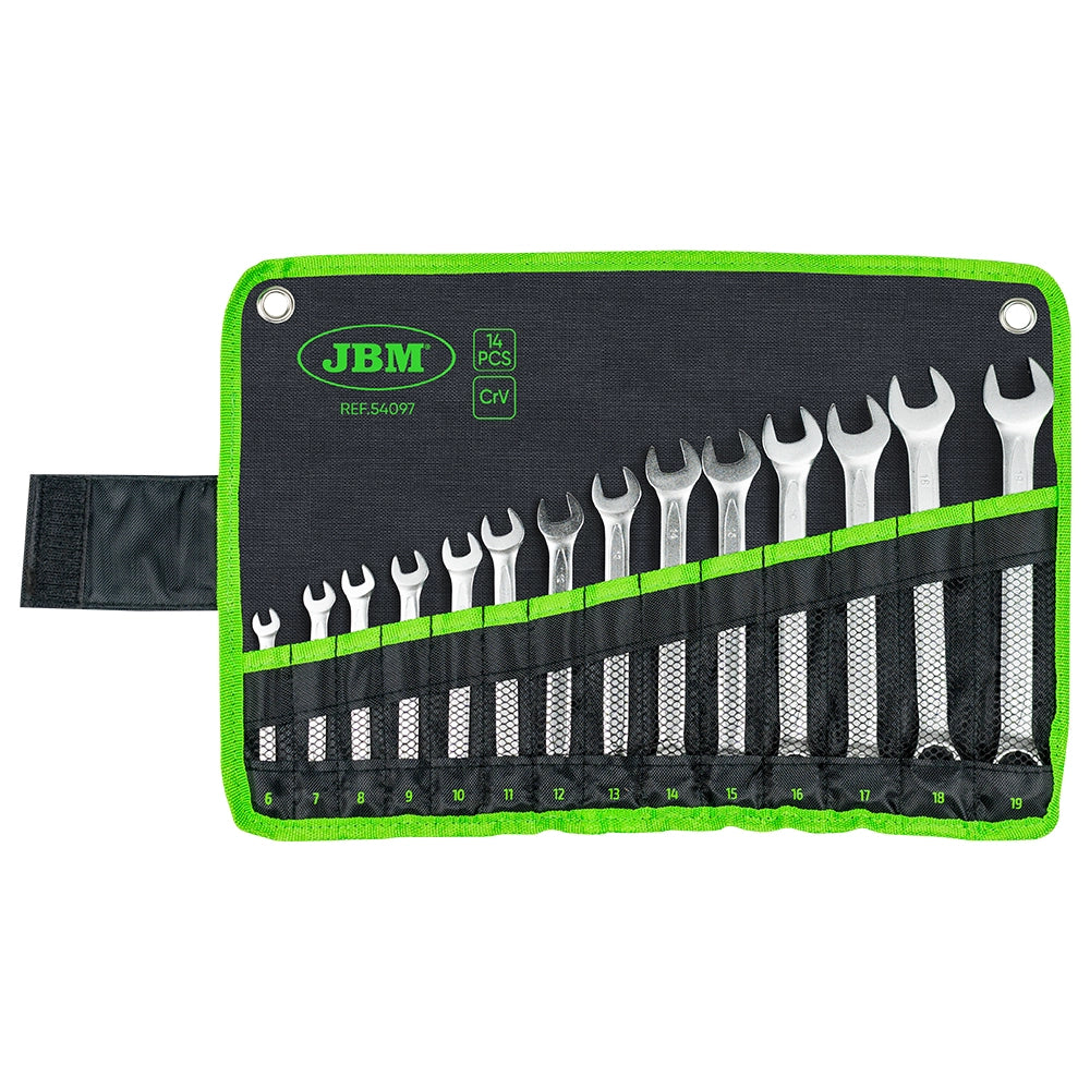 KIT DE 14 LLAVES COMBINADAS JBM 54097