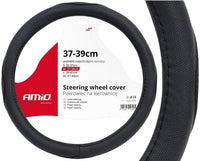 Cubre Volante Microperforado Negro 37-39 cm- AMIO 01365