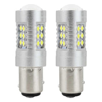 Lámparas Led P21/5W BAY15d canbus 24smd 3030 12V/24V 2 Uds. - AMIO 01438