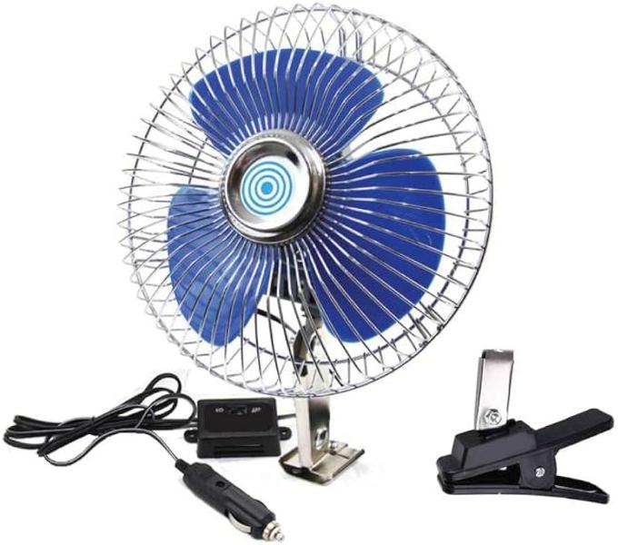 AMIO 01104 - VENTILADOR METALICO SUJECION A TORNILLO+CLIP 12V
