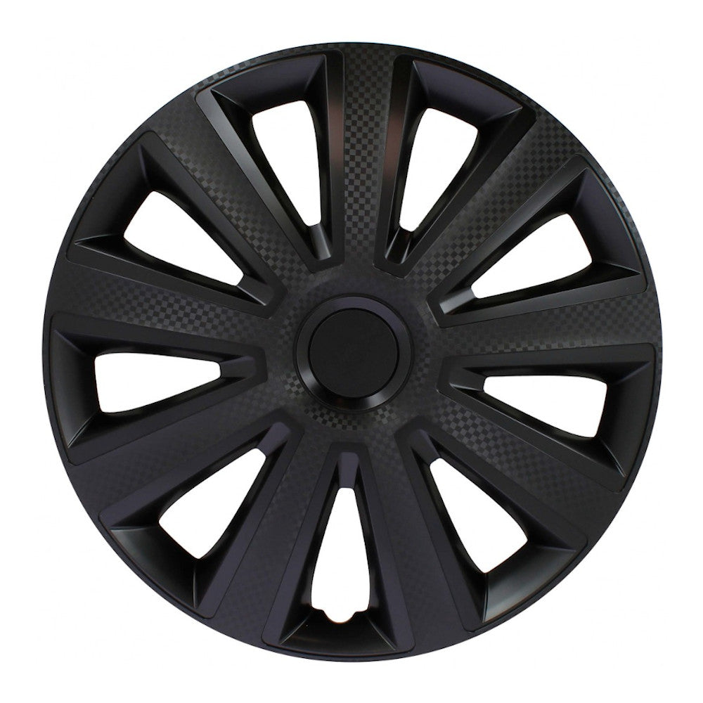 Juego de Tapacubos 4pcs Kentuky Carbon Black 16" - Sumex VNJ5516