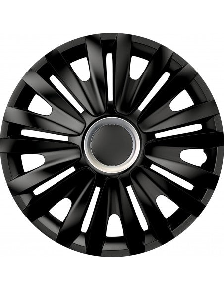 Juego de Tapacubos 4pcs Illinois RC Black 14" - Sumex VNJ9614