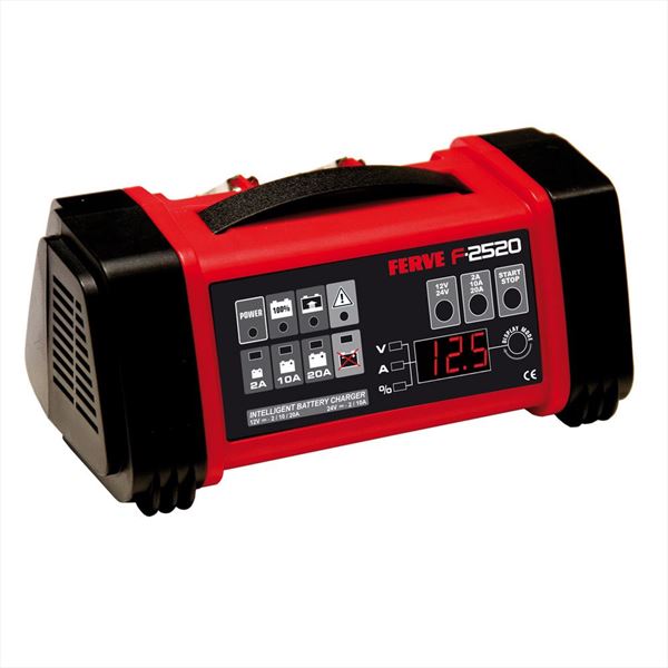 Ferve F-2520 Cargador Automático de Baterías de Plomo Ácido