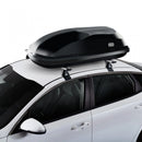 Cofre / Baúl de techo 340litros CRUZ Box -negro brillo- 940-466U
