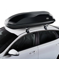 Cofre / Baúl de techo 430litros CRUZ Box -negro brillo- 940-467U