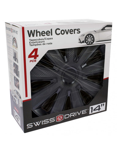 JUEGO TAPACUBOS 14" NEBRASKA NUTS CHROME SILVER BL - VNJ6514