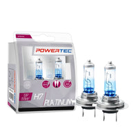 JUEGO 2 LAMPARAS PLATINUM +130% H7 12V PTZPT7-DUO